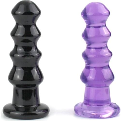 Gourd Pagoda Type Anal Plug Dilator G Spot Stimulator Anal Beads Butt Plug Adult Erotic Sex Toys For Woman Men Anus Ass Plug