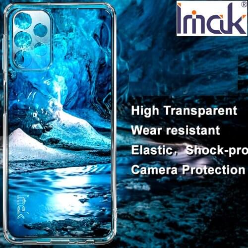 IMAK Clear Transparent TPU Case For Samsung Galaxy A32 5G Soft Silicone Cover