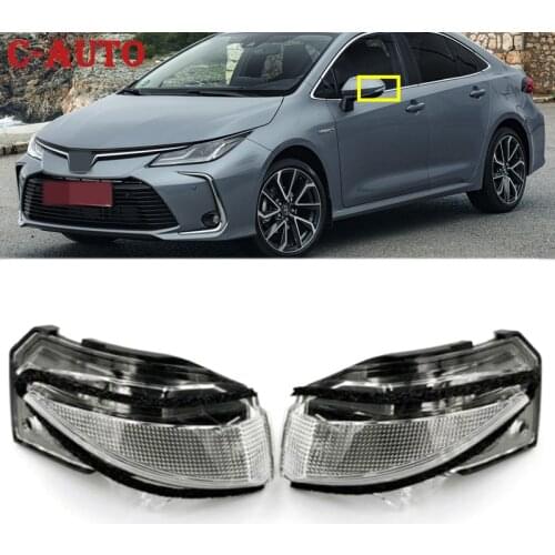 Car Rearview Side Mirror Turn Signal Blinker Lamp Light Indicator Lamp For TOYOTA Corolla 2019 2020 81740-02050 81730-02160