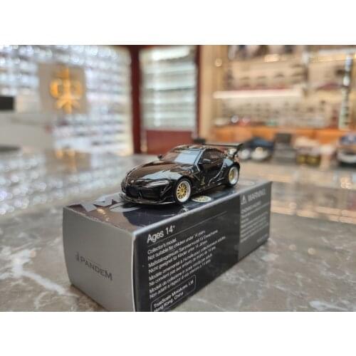 1/64 Alloy Die-casting Simulation Car Model Bull Demon King Supra GR Rocket Rabbit Pandem High-end Collection Childrens Toy