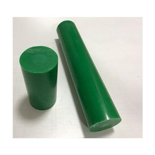 100mm Length POM Nylon Rods Sticks Cylinder Polyoxymethylene Rod Stick 55mm-100mm Outside Diameter GREEN High Quality
