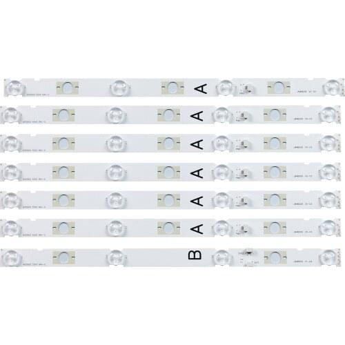 New 7 PCS/set 4LED 360mm LED backlight strip for SONY KDL-48WD653 KDL-48W650D LB48009 V0_03 E465853 NS6S480DND02 LSY480WN02