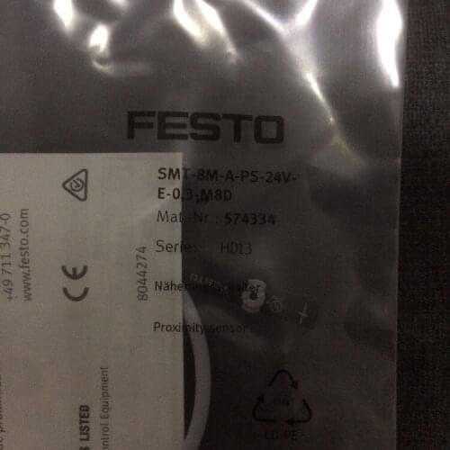 New and original sensor SMT-8M-A-PS-24V-E-0.3-M8D 574334