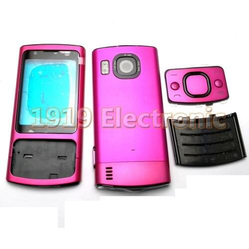 New Full Complete Mobile Phone Housing Cover Case with English Keypad For Nokia 6700s + Tool