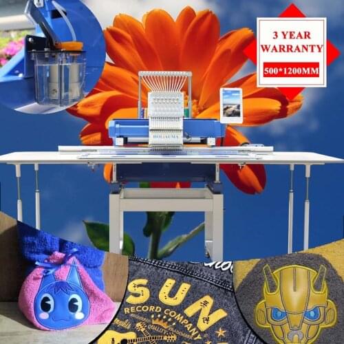 3 Years Quality Warranty!!!Brother Pe800 Similar Single Head Muti Function Flat Computer Fortune Embroidery Machine Price Part