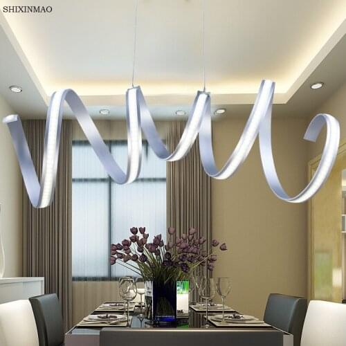 SHIXINMAO LED modern restaurant bar acrylic chandeliers lamp lighting art lighting creative office & Commercial Lighting