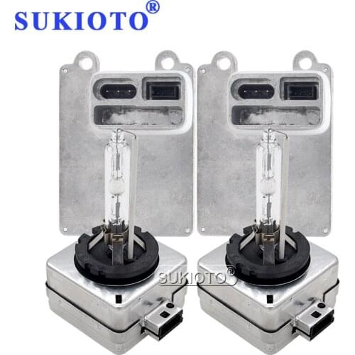 SUKIOTO 55W D1S Xenon HID Headlight Kit 55W D3S Canbus Xenon Ballast Kit D1S 6000K 5000K 4300K 8000K D3S HID Xenon Lamp Bulb