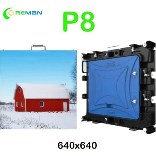 Led display panel outdoor P8 ultra thin led rental display P5 P6 P10 outdoor roadside advertising led sign board