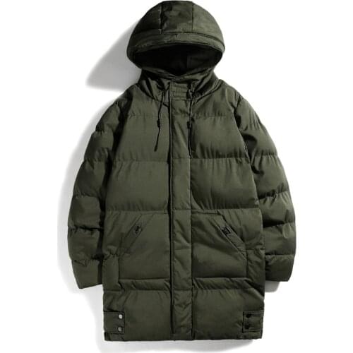 Urban Structure Men's Long Parkas