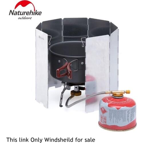 Camping Stove Windscreen outdoor Cooking Windshield Windproof Folding Screen For Use with Backpacking Stoves Butane/Alcohol