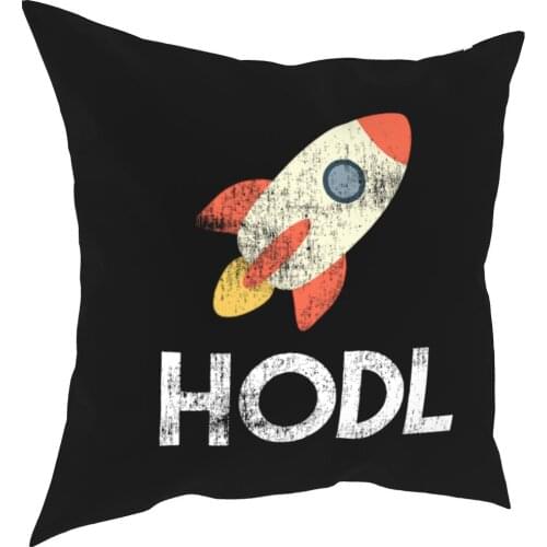 Funny Cryptocurrency Hodl cushions Bitcoin Crypto Ethereum Btc Blockchain cushions Decor cushion covers for Home 40*40cm