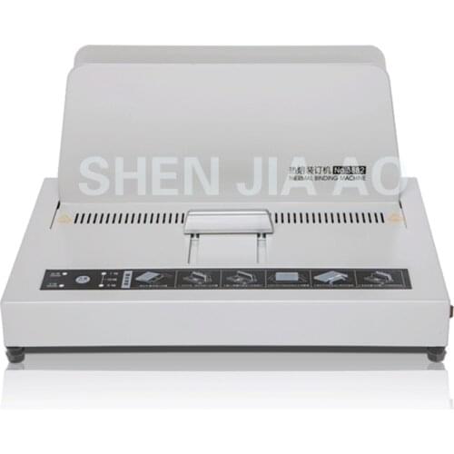 3882 Thermal Binding Machine Electric Binder Hot Melt Binding Machine Glue Binding Machine 220V 3 minutes Warm-up 40mm