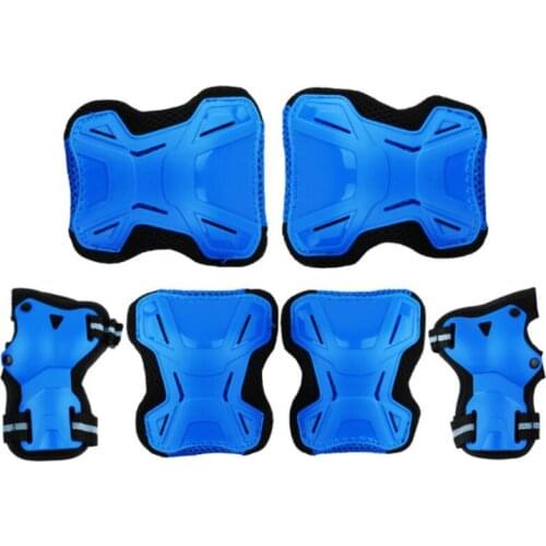 6 Pieces/Set Children Sport Protective Patins Set Knee Pads Elbow Pads Wrist Protector For Scooter Cycling Roller Skating Skiing