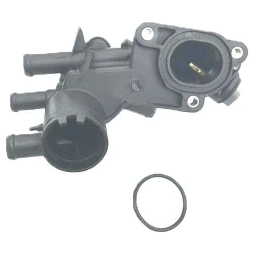 Aluminum Engine Cooling Thermostat Housing Cover Assembly For VW POLO SEAT IBIZA SKODA FABIA 032121111AP