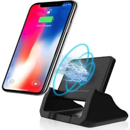 10W Qi Wireless Charger Stand For iPhone SE2 X XS MAX XR 11 Pro 8 Samsung S20 S10 S9 Fast Charging Dock Station Phone Charger