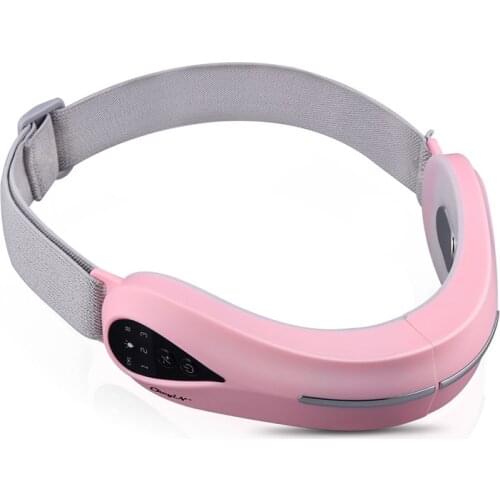 CkeyiN EMS Face Slimming Belt LED Photon Vibration V Face Massager Electric Facial Firm Shaping Double Chin Remover LED Display