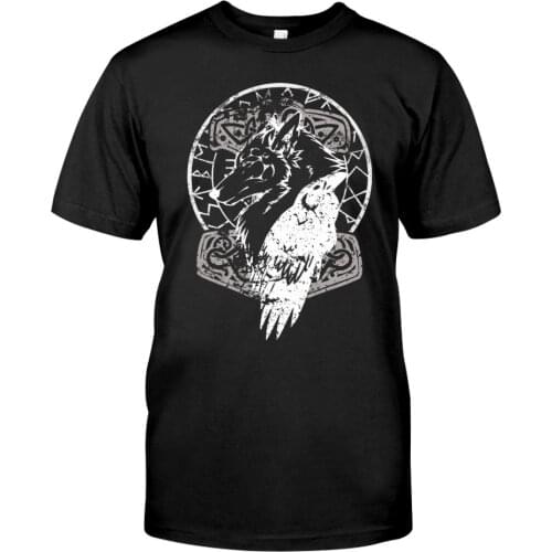 Viking symbol - odin Tattoo 3D Printed men t shirt Harajuku Fashion Short sleeve shirt summer Casual Unisex t shirt tops