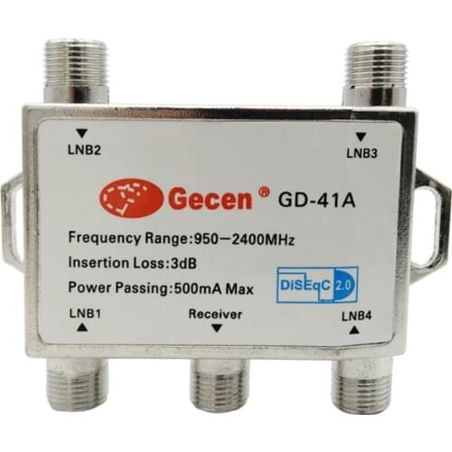 GD-41A 4-in-1 Signal Switch Multi-channel Antenna Switch