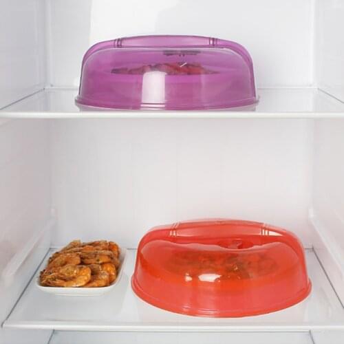 Heated Sealed PP Cover Food Dish Fresh Protector Splatter Proof Guard Kitchen Microwave Oven Anti-Sputtering Lid Anti-Oil Cap