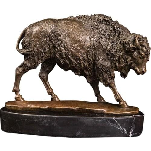 Modern garden life size bronze metal sheep sculpture for sale