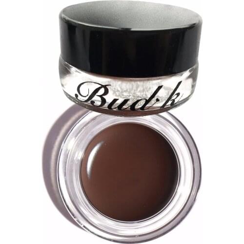 Good quality BUD K Brand Brown Color Eyebrow Enhancers Maquiagem Makeup Waterproof Eye Brow Filler Beverly Hills Pomade Eyebrow