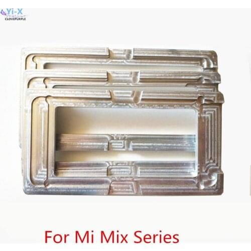 Glue Mould LCD screen glass Aluminum Metal Mold Holder for Xiaomi Mi Mix 2 2S 3 Mix2 Mix2S MIx3