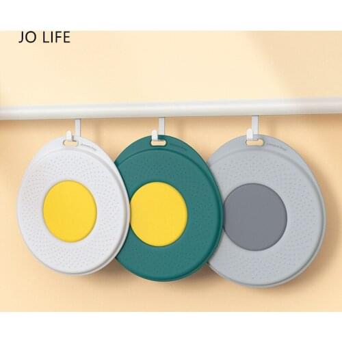 JO LIFE Colorful Sun Egg Placemat Kitchen Heat Insulation Pad Multifunctional Anti-scald Waterproof Creative Fried Egg Mat