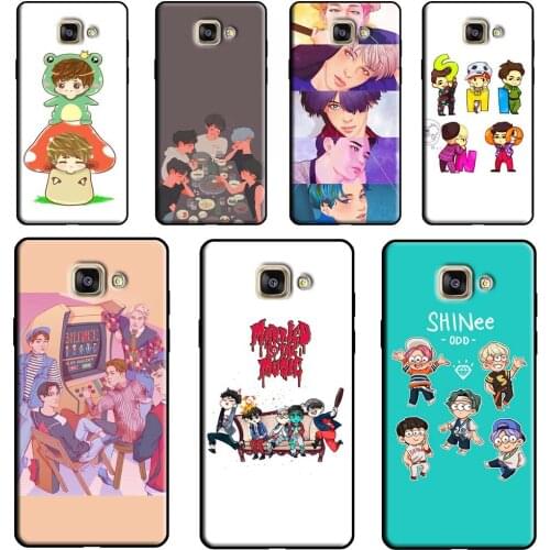 SHINee Cute Kpop For Samsung J3 J5 J7 J1 2016 2017 J4 J6 A3 A5 A7 A9 A6 A8 Plus J8 J2 Core 2018 Phone Case