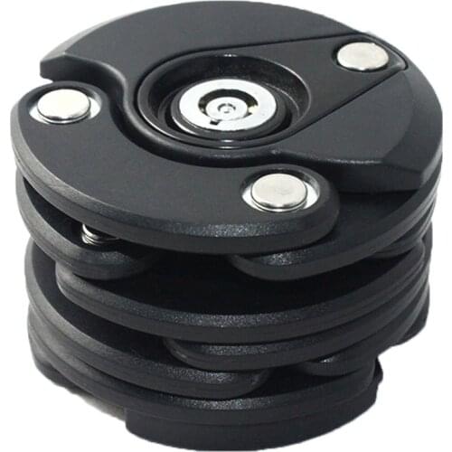 Bicycle Lock Anti-Theft Chain Burger Lock Mountain Bike Bicycle Accessories Electric Car Fixed Folding Lock Accessories