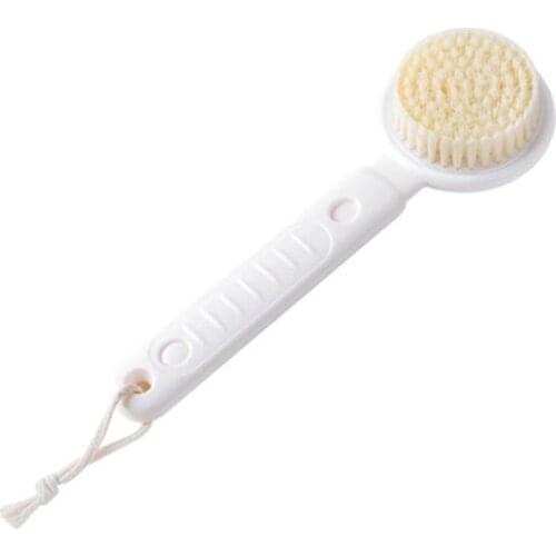 JYTOP Retractable shower brush, long handle, dry body brush, scrub after bathing, shower for men and women Massage Brush