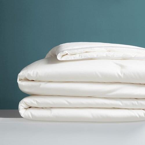 High Quality Quilt Winter Quilt 100% Cotton White Quilt Core Air Condition Quilt Bed Cover Comfortable Winter Blanket Warm Quilt