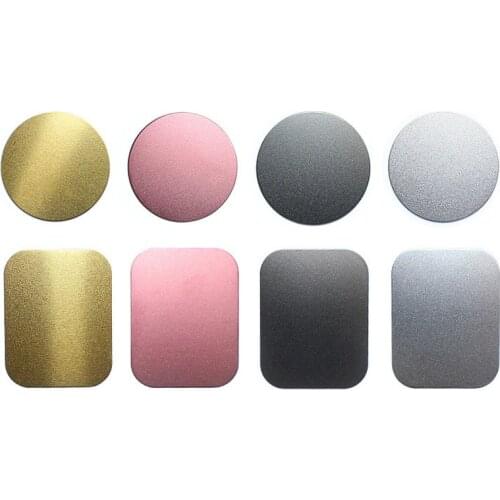 1PCS Car Phone Holder Metal Plate Disk For Magnetic Car Phone Holder iRon Sheet For Magnet Mobile Phone Holder Car Stand Mount