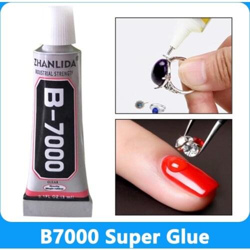 B7000 3/15/25ml Mobile Phone Screen Super Glue B-7000 Adhesive Telephone Glass Glue Repair Point Diamond Jewelry DIY Glue New