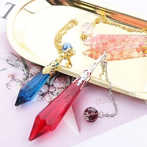 Bohemia Silicone Mold Crystal Shape Pendant Resin Silicone Mould Handmade Tool DIY Epoxy Resin Molds Jewelry DIY Accessories