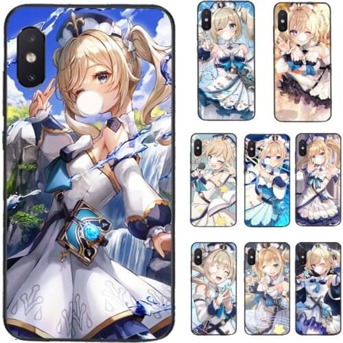 MaiYaCa Genshin Impact Barbara Phone Cases for Xiaomi Redmi 4X 6 7 8 6A 7A 8A 9 note4X 5 5A 6 7 8 8T 8PRO 9