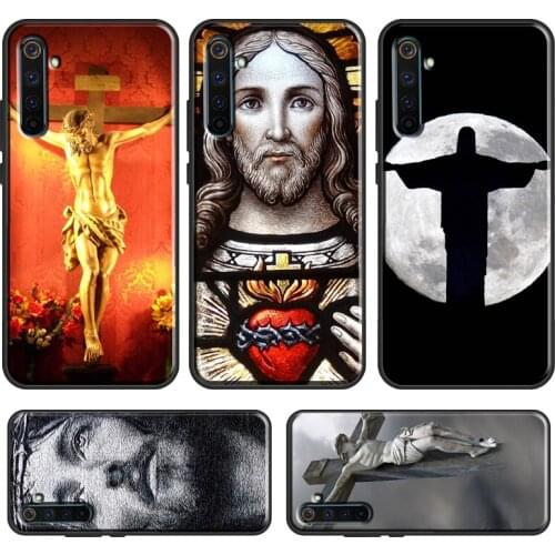 God Jesus Christ Christian Phone Case For OPPO Realme GT C3 C11 C15 Q3 6 7 8 Pro Coque For OnePlus 9 Pro 7T 8T Nord