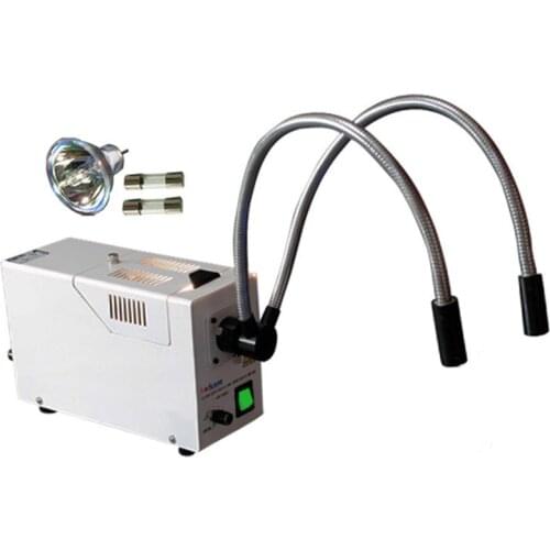 Dual Metal Pipe Fiber Optic Halogen Illuminator with Interchangeable Lighting Color (XD-301)