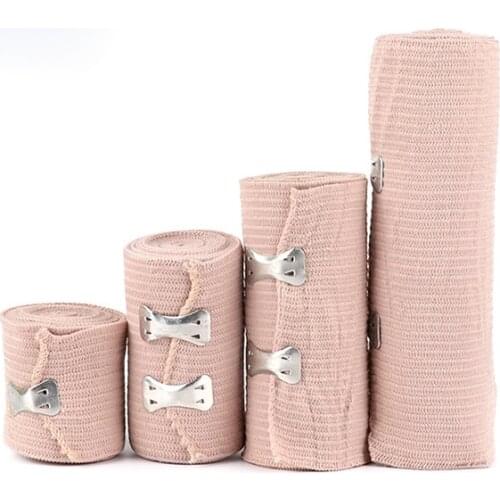 1 Roll High Elastic Bandage Wound Dressing Outdoor Sports Sprain Treatment Emergency Muscle Tape For First Aid Kits Accessories