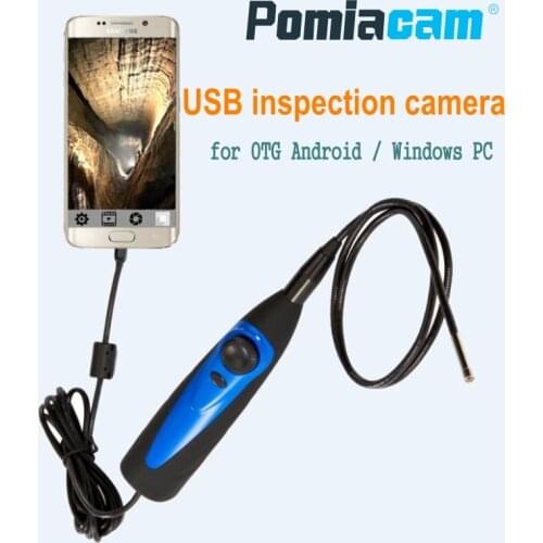 Dia 7mm USB Inspection Camera 98AT Android OTG Endoscope Waterproof Pipe Tube Snake Inspection Camera for houshold/industrial