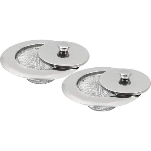 Drain Filter Kitchen Sink Filter Anti-Clogging Mesh Drain Is Suitable for Most Bathroom Kitchen Sink Drains