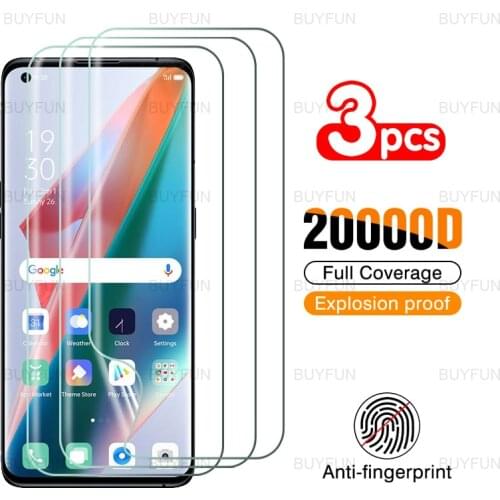 For Oppo Find X3 6.7 inch 3pcs full cover hydrogel film for oppo find x3 Pro Neo Lite scratch resistant safety protective film