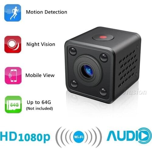 HDQ9 WiFi Mini Camera 1080P HD DV Camcorder IP Webcam Digital Video Voice Recorder Night Vision Motion Sensor Wireless Micro Cam