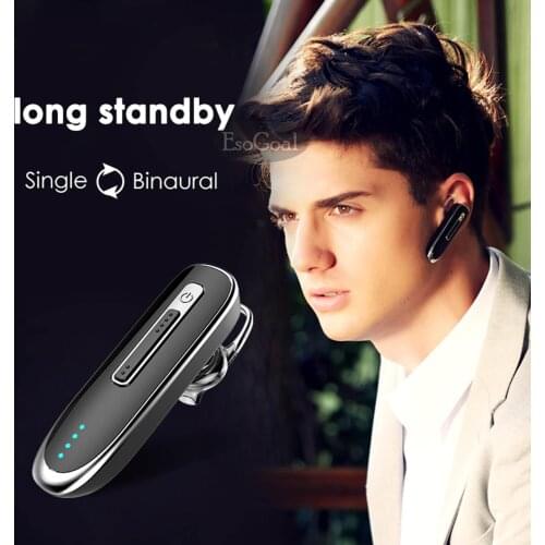 K2 Bluetooth Headset CSR Chip Handsfree Earphone Earset Stereo Wireless Neckband Earphones Long Stand-by Gaming Musical Earhook