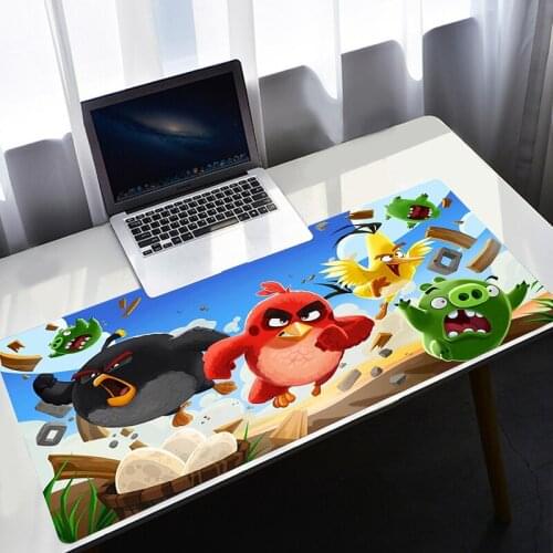 Anime Bird Mouse Pad Large Gaming Pc Gamer Full Barato Cute Mousepad Mousepepad Desk Mat Kawaii Gaming Accessories Deskmat