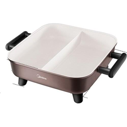 Midea Home Multifunctional Smart Power-off 6L Non-stick Coated Electric Hot Pot Mandarin Duck Hot Pot Hotpot
