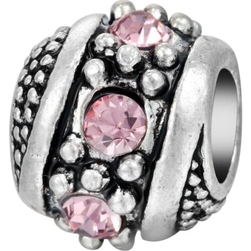 Fashion Jewelry Charm Beads kralen Gift Crystal For European Womens DIY Bracelets Pretty Bead