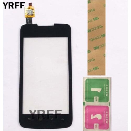 Mobile Touch Screen Panel For Philips W625 Touch Screen Glass Digitizer Panel TouchScreen Front Glass Lens Sensor 3M Glue Wipes