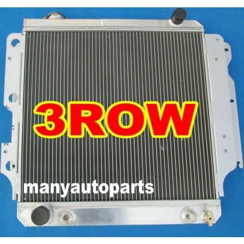 Aluminum alloy radiator for Jeep Wrangler YJ/TJ/LJ M/T RHD 1987-2006