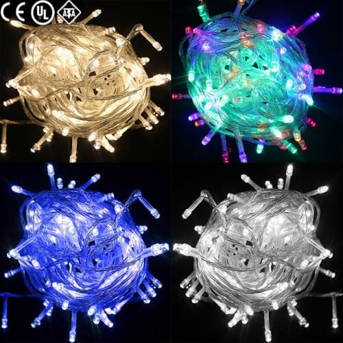 Christmas Lights 10M LED 110V Waterproof outdoor Home string Fairy light Holiday Wedding Party Decoration