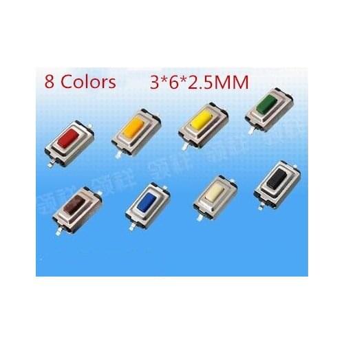 80PCS/Lot 3*6*2.5MM 3X6X2.5MM Tactile Tact Push Button Micro Switch Momentary